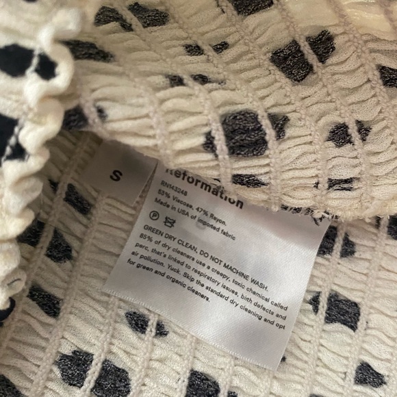 NWT Reformation Alta Top - Picture 3 of 4